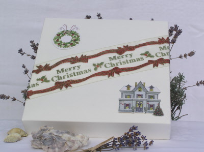 Christmas Gift Box Top - Example - Top supplied may differ Christmas Gift Box Top - Example - Top supplied may differ