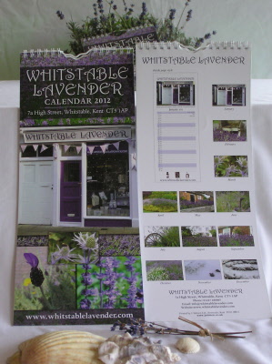 Whitstable lavender Calendar 2012 