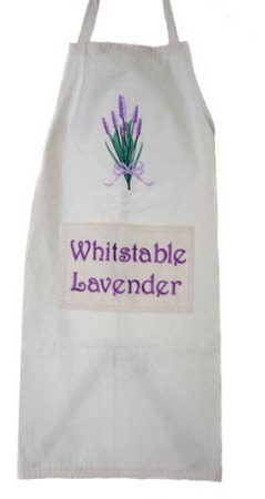 Embroidered Whitstable Lavender Apron