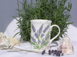 Lavender Themed Mug - English Lavender